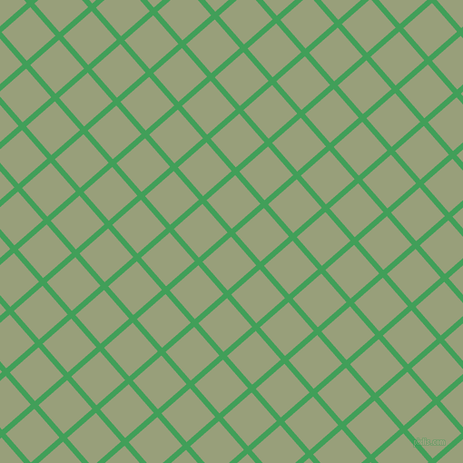 41/131 degree angle diagonal checkered chequered lines, 6 pixel line width, 42 pixel square size, Chateau Green and Sage plaid checkered seamless tileable