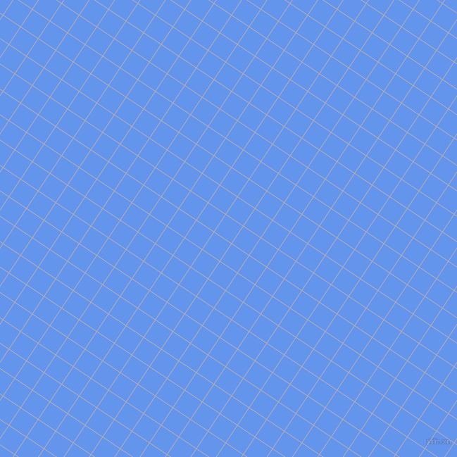56/146 degree angle diagonal checkered chequered lines, 1 pixel lines width, 29 pixel square size, Chatelle and Cornflower Blue plaid checkered seamless tileable