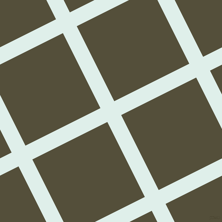 27/117 degree angle diagonal checkered chequered lines, 53 pixel line width, 287 pixel square size, Clear Day and Panda plaid checkered seamless tileable