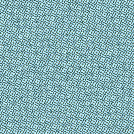 54/144 degree angle diagonal checkered chequered lines, 3 pixel line width, 6 pixel square size, Columbia Blue and Willow Grove plaid checkered seamless tileable