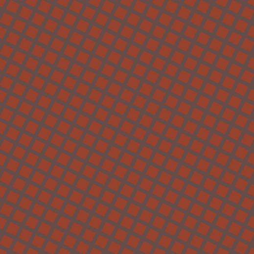 63/153 degree angle diagonal checkered chequered lines, 8 pixel lines width, 21 pixel square size, Congo Brown and Tia Maria plaid checkered seamless tileable