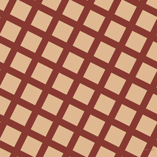 63/153 degree angle diagonal checkered chequered lines, 23 pixel lines width, 56 pixel square size, Crab Apple and Pancho plaid checkered seamless tileable
