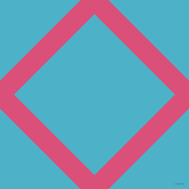 45/135 degree angle diagonal checkered chequered lines, 68 pixel line width, 393 pixel square size, Cranberry and Viking plaid checkered seamless tileable