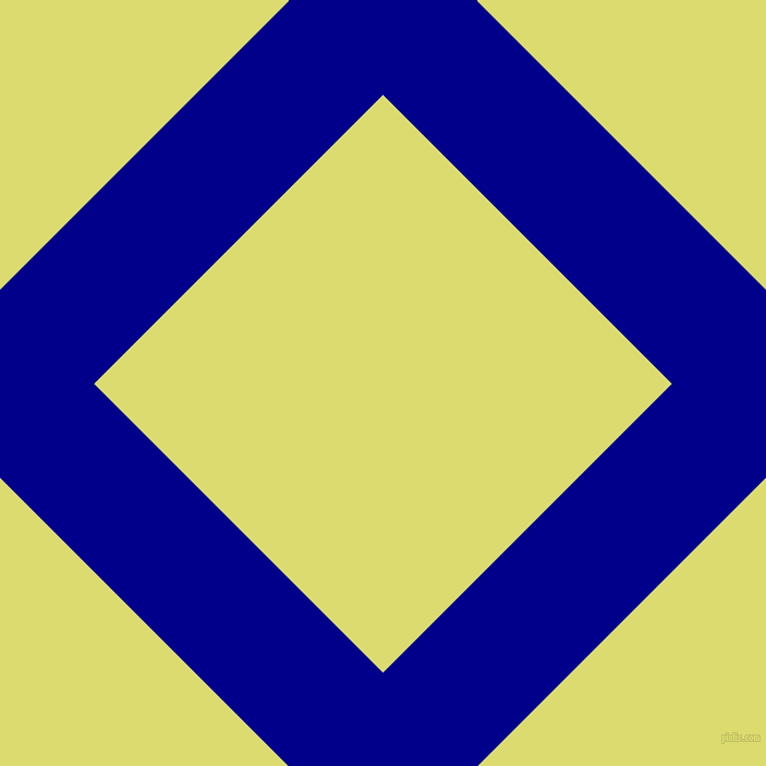 45/135 degree angle diagonal checkered chequered lines, 122 pixel line width, 375 pixel square size, Dark Blue and Goldenrod plaid checkered seamless tileable