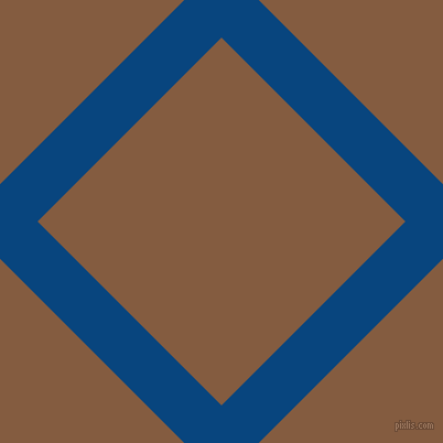 45/135 degree angle diagonal checkered chequered lines, 48 pixel line width, 236 pixel square size, Dark Cerulean and Potters Clay plaid checkered seamless tileable