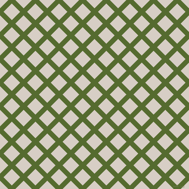 45/135 degree angle diagonal checkered chequered lines, 16 pixel lines width, 38 pixel square size, Dark Olive Green and Swirl plaid checkered seamless tileable