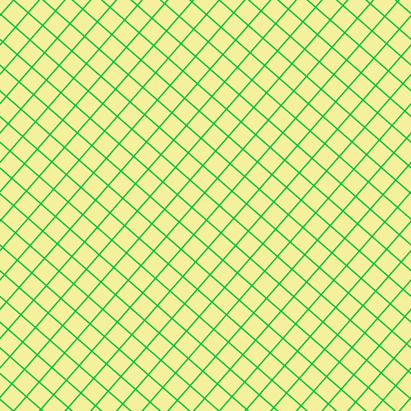 49/139 degree angle diagonal checkered chequered lines, 2 pixel lines width, 26 pixel square size, Dark Pastel Green and Portafino plaid checkered seamless tileable