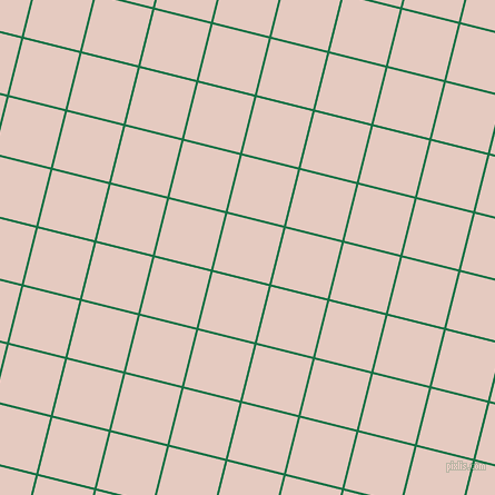 76/166 degree angle diagonal checkered chequered lines, 2 pixel line width, 52 pixel square size, Dark Spring Green and Dust Storm plaid checkered seamless tileable
