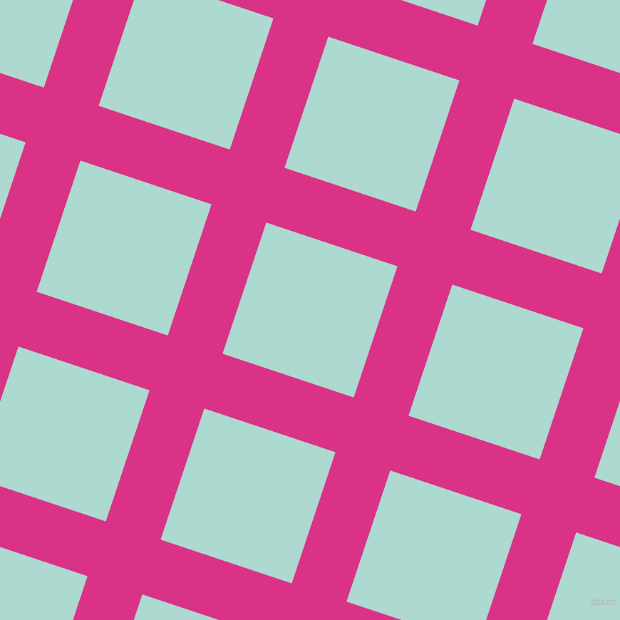 72/162 degree angle diagonal checkered chequered lines, 81 pixel lines width, 194 pixel square size, Deep Cerise and Scandal plaid checkered seamless tileable