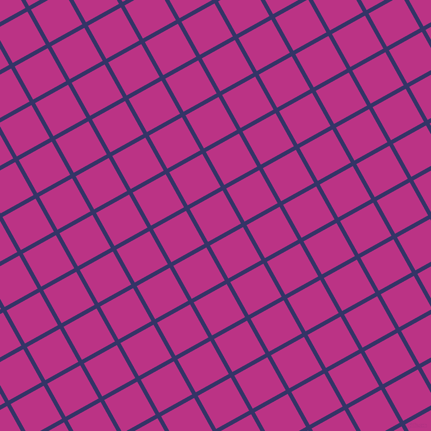 29/119 degree angle diagonal checkered chequered lines, 8 pixel lines width, 74 pixel square size, Deep Koamaru and Red Violet plaid checkered seamless tileable