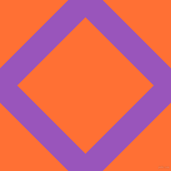 45/135 degree angle diagonal checkered chequered lines, 78 pixel line width, 310 pixel square size, Deep Lilac and Burnt Orange plaid checkered seamless tileable