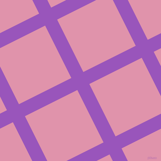 27/117 degree angle diagonal checkered chequered lines, 53 pixel lines width, 231 pixel square size, Deep Lilac and Kobi plaid checkered seamless tileable
