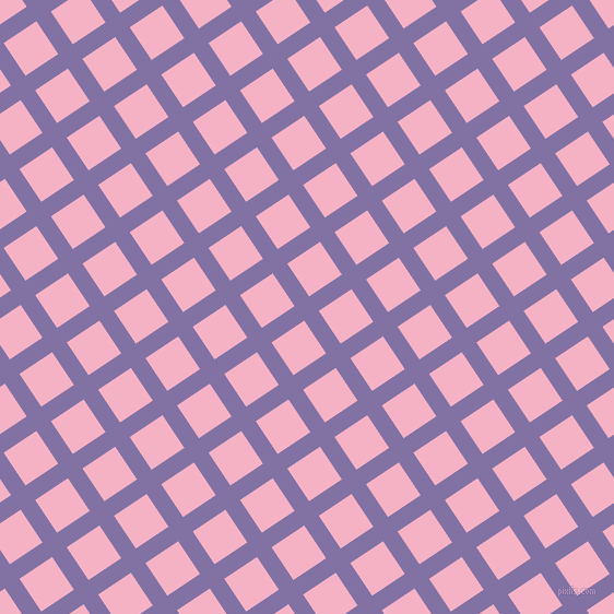 34/124 degree angle diagonal checkered chequered lines, 16 pixel line width, 36 pixel square size, Deluge and Cupid plaid checkered seamless tileable
