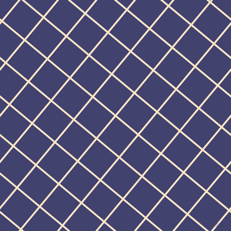 50/140 degree angle diagonal checkered chequered lines, 6 pixel lines width, 89 pixel square size, Derby and Corn Flower Blue plaid checkered seamless tileable