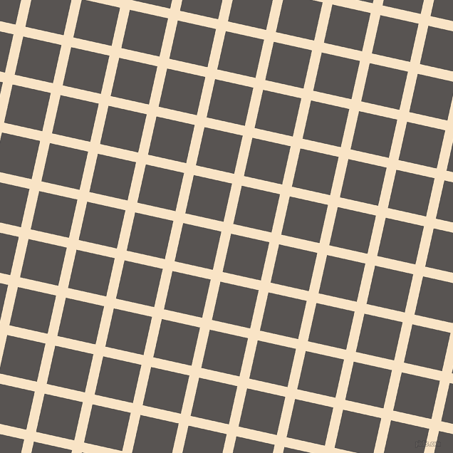 77/167 degree angle diagonal checkered chequered lines, 14 pixel lines width, 55 pixel square size, Derby and Tundora plaid checkered seamless tileable