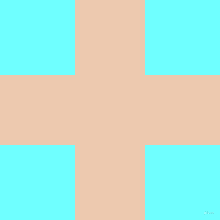 checkered chequered horizontal vertical lines, 243 pixel line width, 522 pixel square size, Desert Sand and Baby Blue plaid checkered seamless tileable