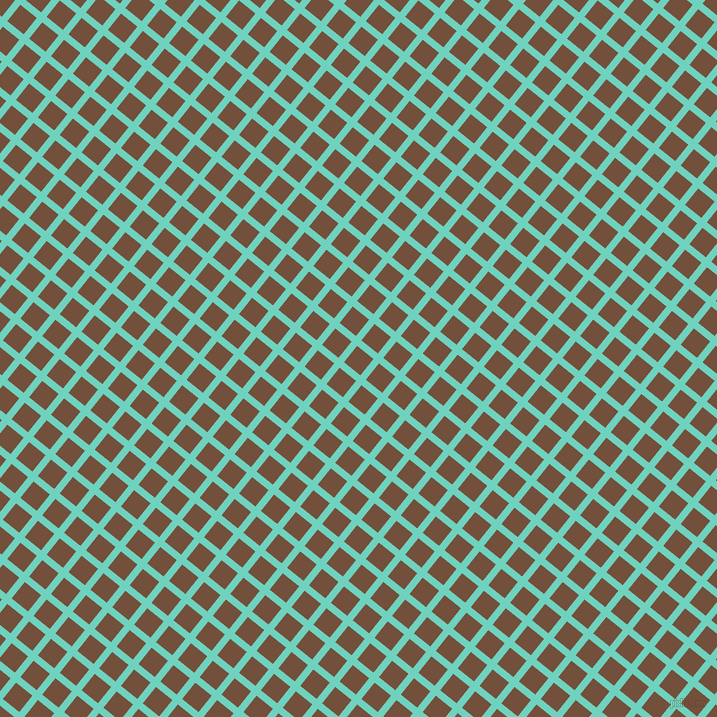 51/141 degree angle diagonal checkered chequered lines, 7 pixel lines width, 21 pixel square size, Downy and Old Copper plaid checkered seamless tileable