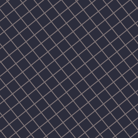 39/129 degree angle diagonal checkered chequered lines, 4 pixel line width, 41 pixel square size, Empress and Black Rock plaid checkered seamless tileable