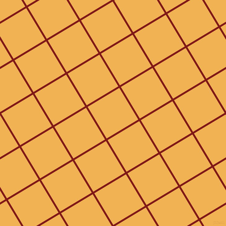 31/121 degree angle diagonal checkered chequered lines, 6 pixel lines width, 119 pixel square size, Falu Red and Casablanca plaid checkered seamless tileable