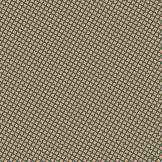 60/150 degree angle diagonal checkered chequered lines, 4 pixel line width, 9 pixel square size, Feldgrau and Cameo plaid checkered seamless tileable