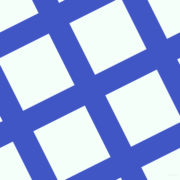 27/117 degree angle diagonal checkered chequered lines, 79 pixel line width, 199 pixel square sizeFree Speech Blue and Mint Cream plaid checkered seamless tileable