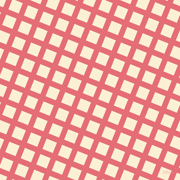 68/158 degree angle diagonal checkered chequered lines, 18 pixel line width, 36 pixel square size, Froly and Half Dutch White plaid checkered seamless tileable