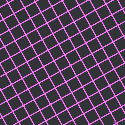 29/119 degree angle diagonal checkered chequered lines, 4 pixel lines width, 37 pixel square size, Fuchsia Pink and Ebony plaid checkered seamless tileable
