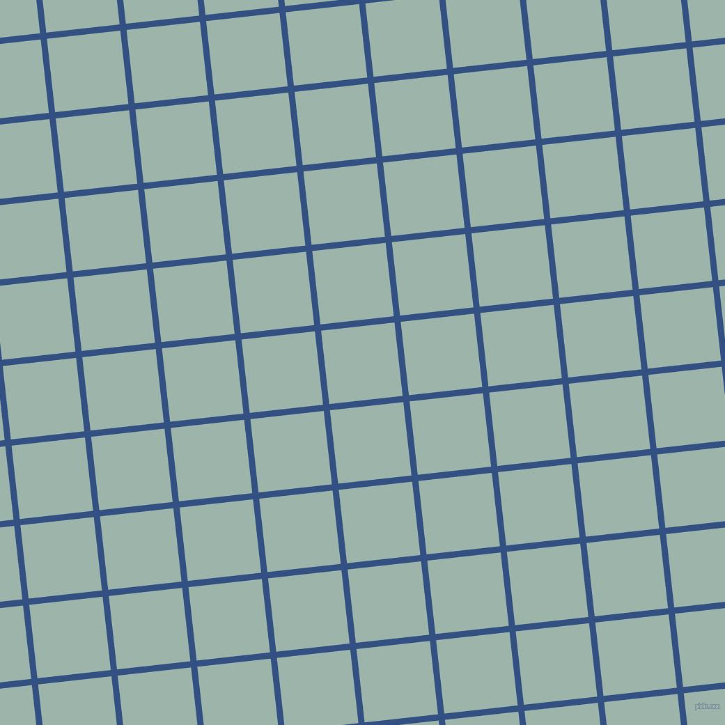 6/96 degree angle diagonal checkered chequered lines, 9 pixel lines width, 106 pixel square size, Fun Blue and Skeptic plaid checkered seamless tileable