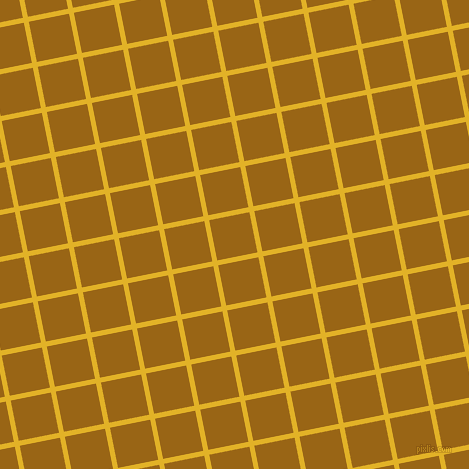 11/101 degree angle diagonal checkered chequered lines, 5 pixel lines width, 41 pixel square size, Gold Tips and Golden Brown plaid checkered seamless tileable