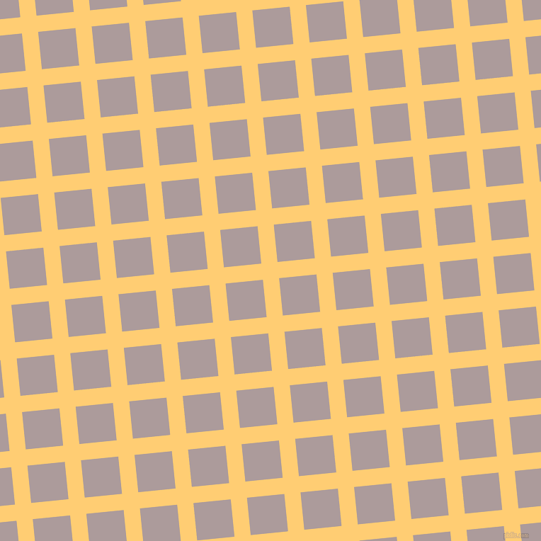 6/96 degree angle diagonal checkered chequered lines, 23 pixel line width, 53 pixel square size, Grandis and Dusty Grey plaid checkered seamless tileable