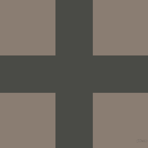 checkered chequered horizontal vertical lines, 130 pixel line width, 385 pixel square size, Gravel and Americano plaid checkered seamless tileable