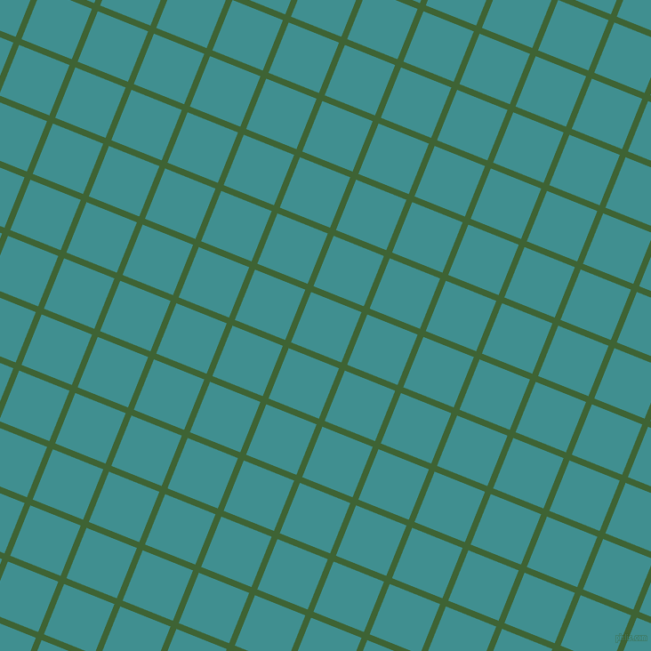 68/158 degree angle diagonal checkered chequered lines, 7 pixel line width, 61 pixel square size, Green House and Blue Chill plaid checkered seamless tileable