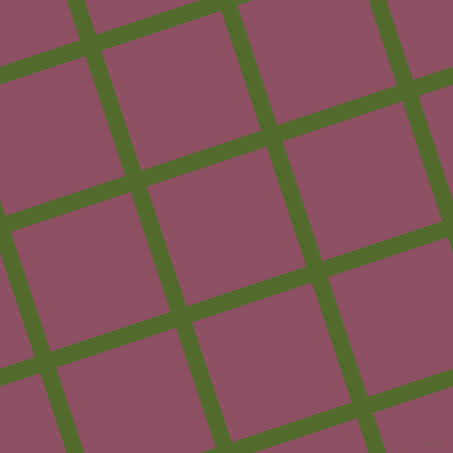 18/108 degree angle diagonal checkered chequered lines, 34 pixel lines width, 254 pixel square size, Green Leaf and Cannon Pink plaid checkered seamless tileable