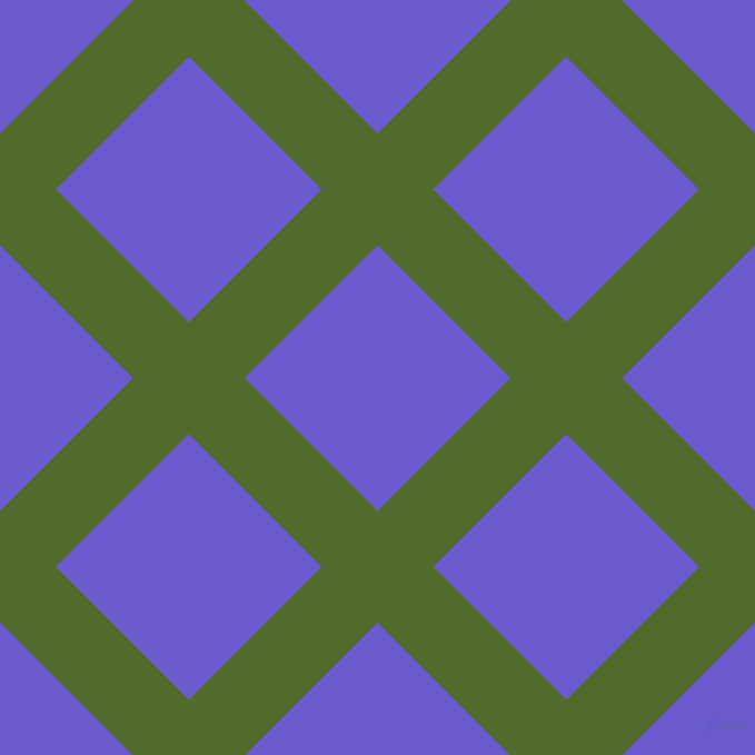 45/135 degree angle diagonal checkered chequered lines, 71 pixel line width, 169 pixel square size, Green Leaf and Slate Blue plaid checkered seamless tileable