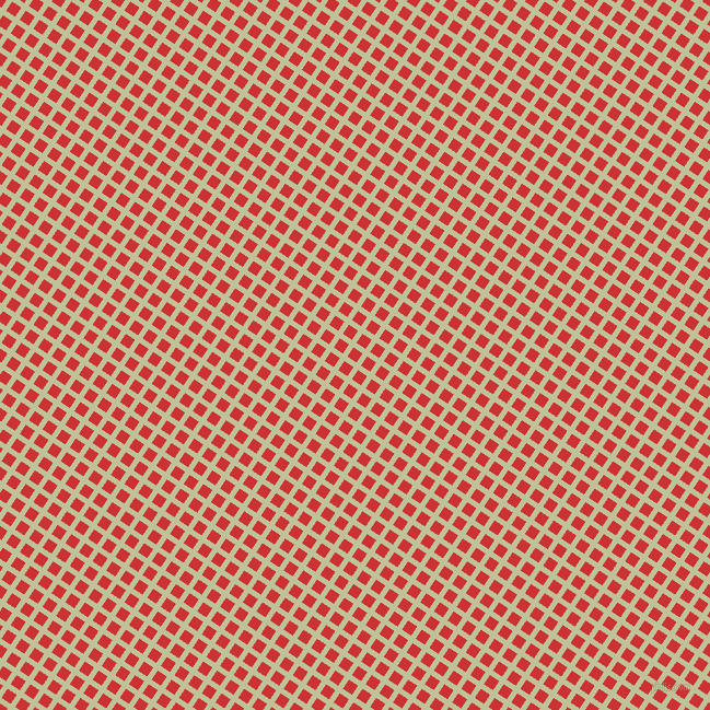 56/146 degree angle diagonal checkered chequered lines, 5 pixel line width, 10 pixel square size, Green Mist and Persian Red plaid checkered seamless tileable