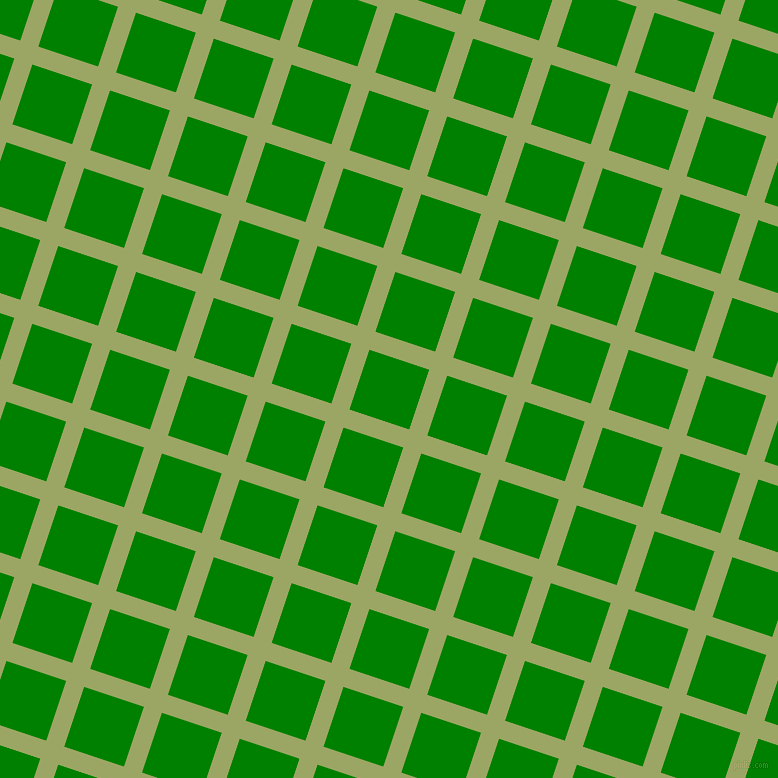 72/162 degree angle diagonal checkered chequered lines, 19 pixel line width, 63 pixel square size, Green Smoke and Green plaid checkered seamless tileable