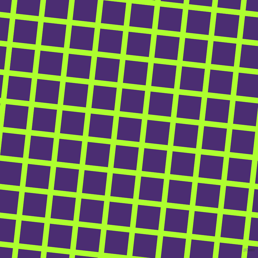 84/174 degree angle diagonal checkered chequered lines, 18 pixel lines width, 74 pixel square size, Green Yellow and Blue Diamond plaid checkered seamless tileable
