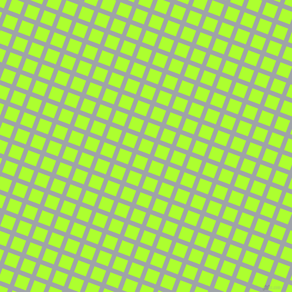69/159 degree angle diagonal checkered chequered lines, 9 pixel line width, 25 pixel square size, Grey Chateau and Green Yellow plaid checkered seamless tileable