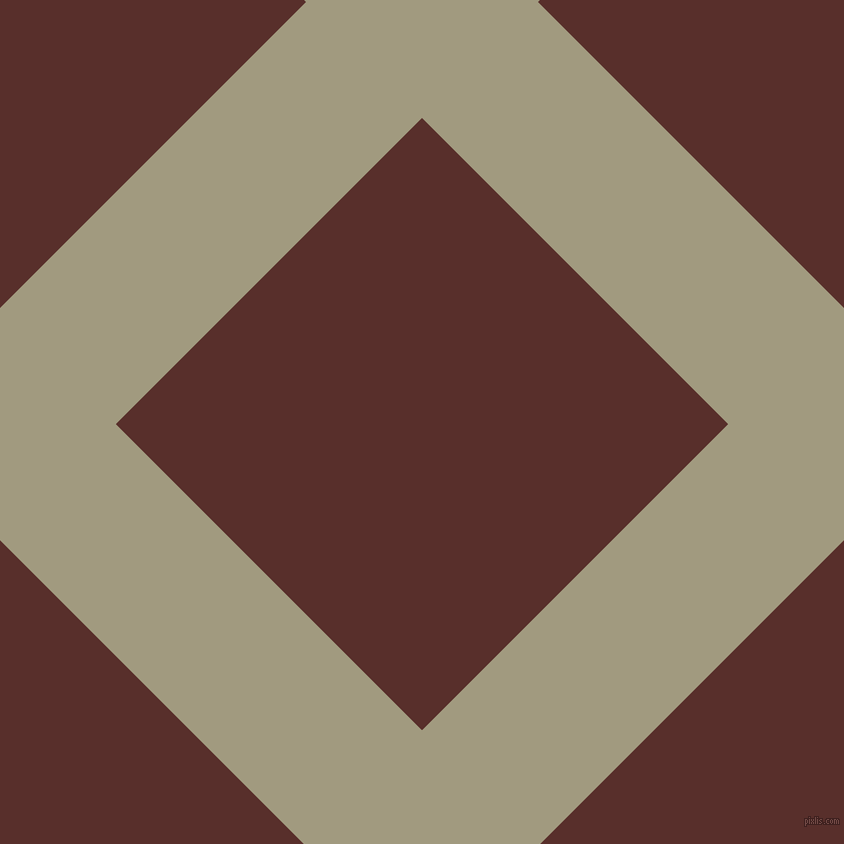 45/135 degree angle diagonal checkered chequered lines, 164 pixel line width, 433 pixel square size, Grey Olive and Moccaccino plaid checkered seamless tileable