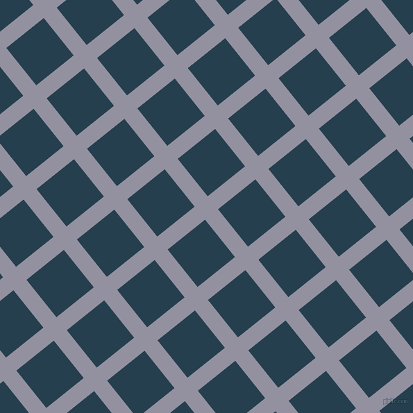 39/129 degree angle diagonal checkered chequered lines, 24 pixel lines width, 69 pixel square size, Grey Suit and Nile Blue plaid checkered seamless tileable