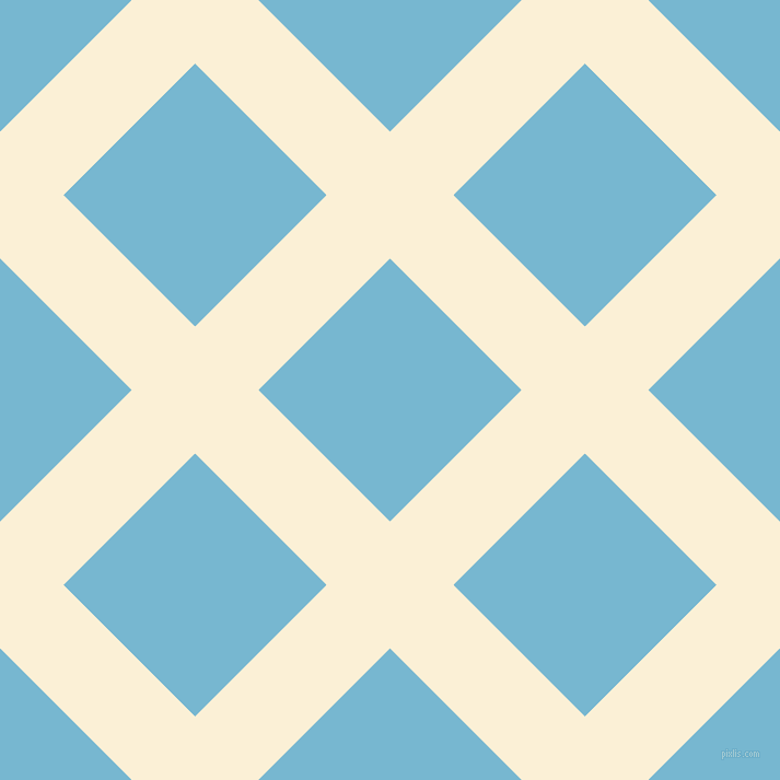 45/135 degree angle diagonal checkered chequered lines, 82 pixel lines width, 170 pixel square size, Half Dutch White and Seagull plaid checkered seamless tileable