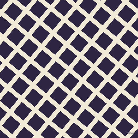 50/140 degree angle diagonal checkered chequered lines, 17 pixel lines width, 50 pixel square size, Half Pearl Lusta and Tolopea plaid checkered seamless tileable