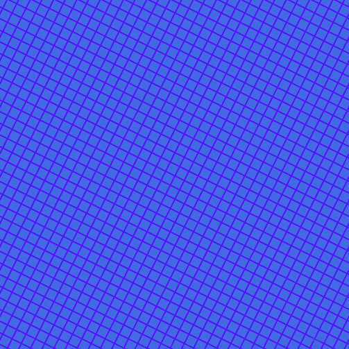 63/153 degree angle diagonal checkered chequered lines, 2 pixel line width, 13 pixel square size, Han Purple and Royal Blue plaid checkered seamless tileable