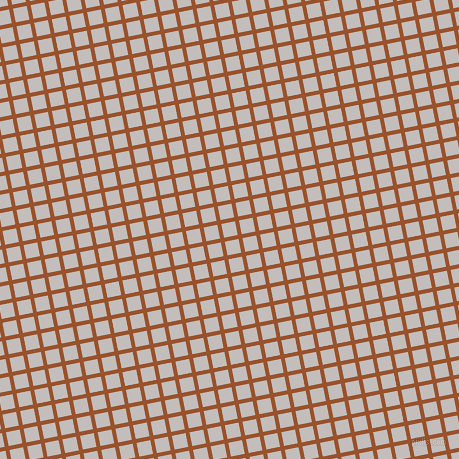 11/101 degree angle diagonal checkered chequered lines, 4 pixel line width, 14 pixel square size, Hawaiian Tan and Pale Slate plaid checkered seamless tileable