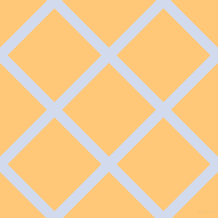 45/135 degree angle diagonal checkered chequered lines, 21 pixel lines width, 130 pixel square size, Hawkes Blue and Chardonnay plaid checkered seamless tileable
