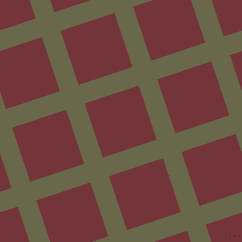 18/108 degree angle diagonal checkered chequered lines, 68 pixel lines width, 197 pixel square size, Hemlock and Merlot plaid checkered seamless tileable