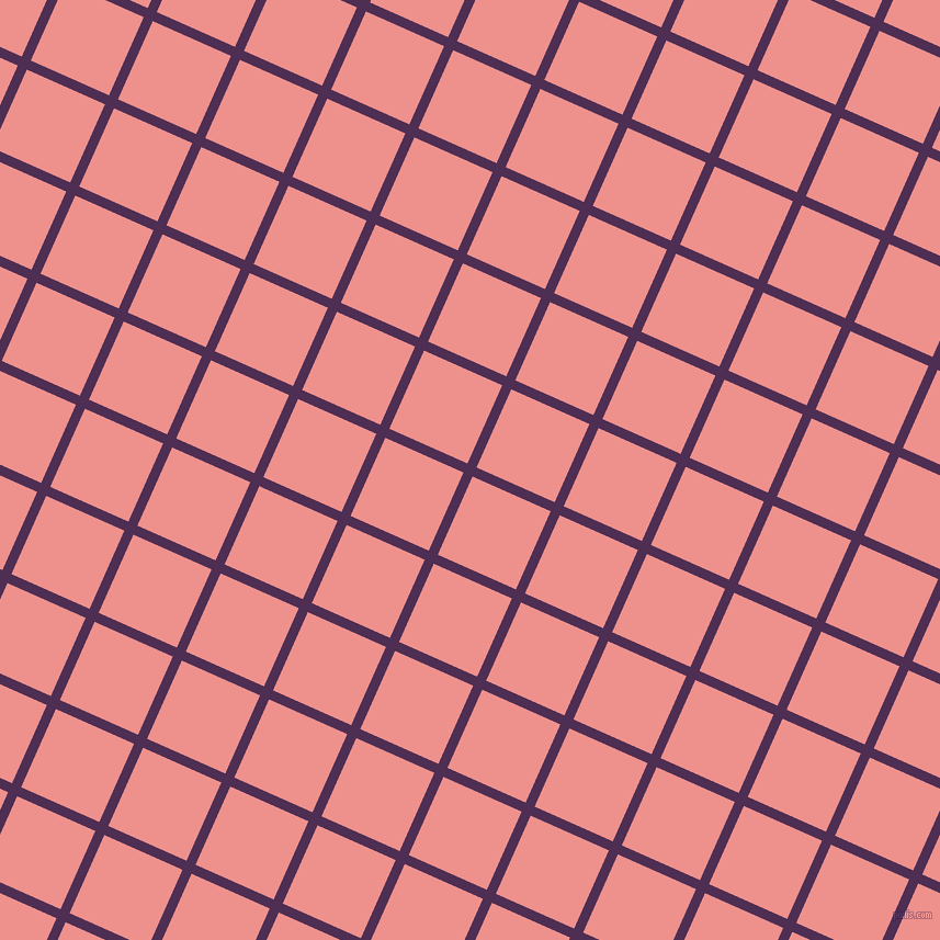 66/156 degree angle diagonal checkered chequered lines, 9 pixel line width, 78 pixel square sizeHot Purple and Sweet Pink plaid checkered seamless tileable