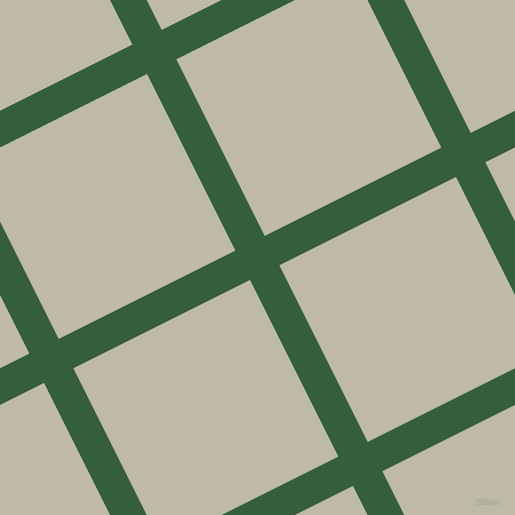 27/117 degree angle diagonal checkered chequered lines, 47 pixel lines width, 283 pixel square size, Hunter Green and Ash plaid checkered seamless tileable