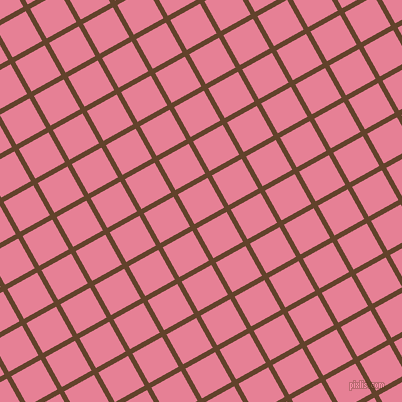 29/119 degree angle diagonal checkered chequered lines, 5 pixel lines width, 34 pixel square size, Irish Coffee and Carissma plaid checkered seamless tileable