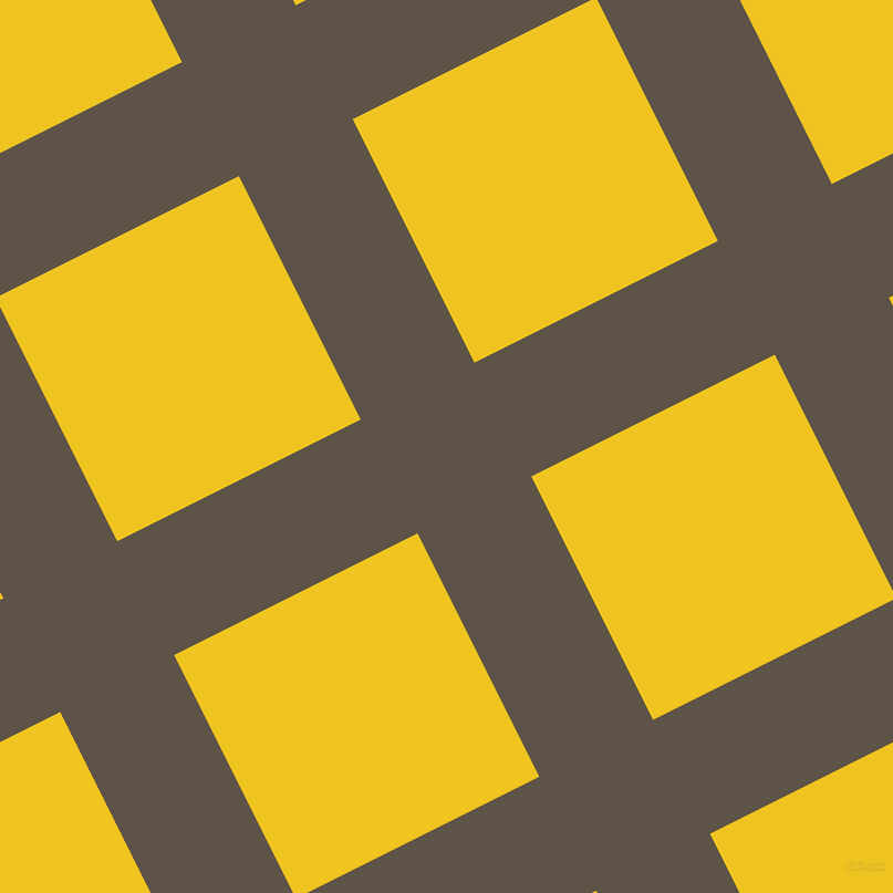 27/117 degree angle diagonal checkered chequered lines, 115 pixel line width, 246 pixel square size, Judge Grey and Moon Yellow plaid checkered seamless tileable